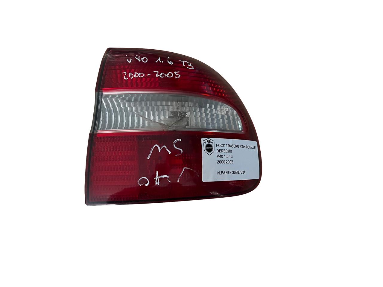 FOCO DERECHO VOLVO V40 1.6 T3 2000-2005 30887334