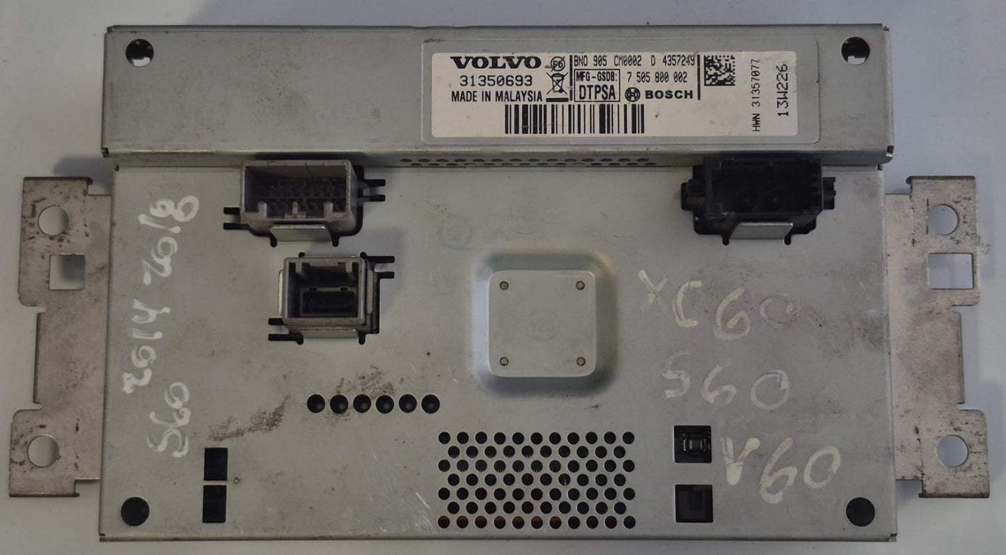 PANTALLA VOLVO XC60 /S60/V60 2014-2018 31350693