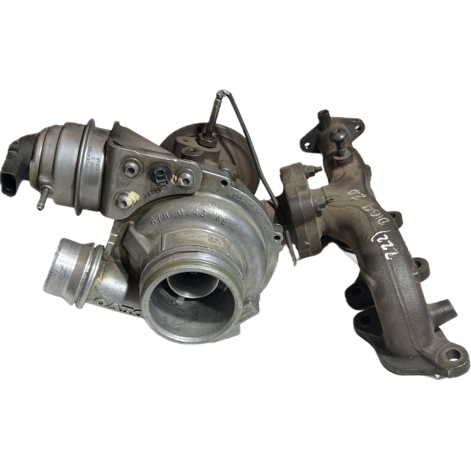 TURBOS CON MULTIPLE DE ESCAPE VOLVO