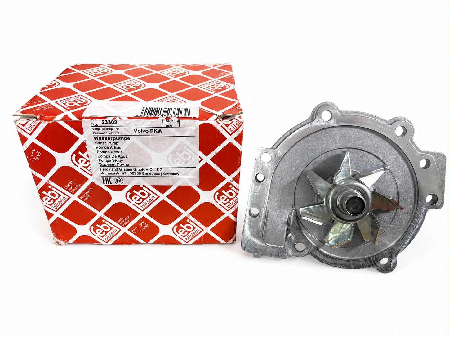 BOMBA DE AGUA VOLVO D5 XC60 XC70 S80 V70 XC90 C30 - PCR AUTOMOTRIZ
