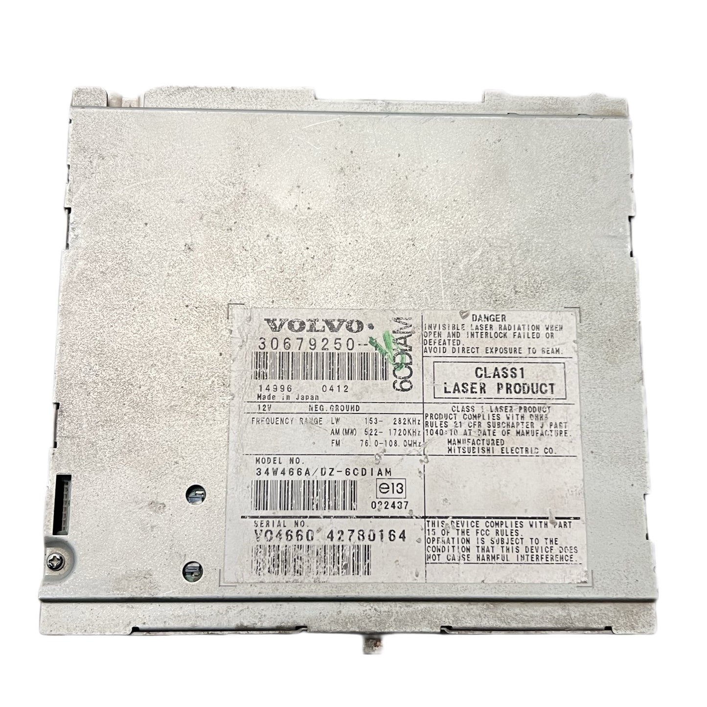 RADIO VOLVO 30679250