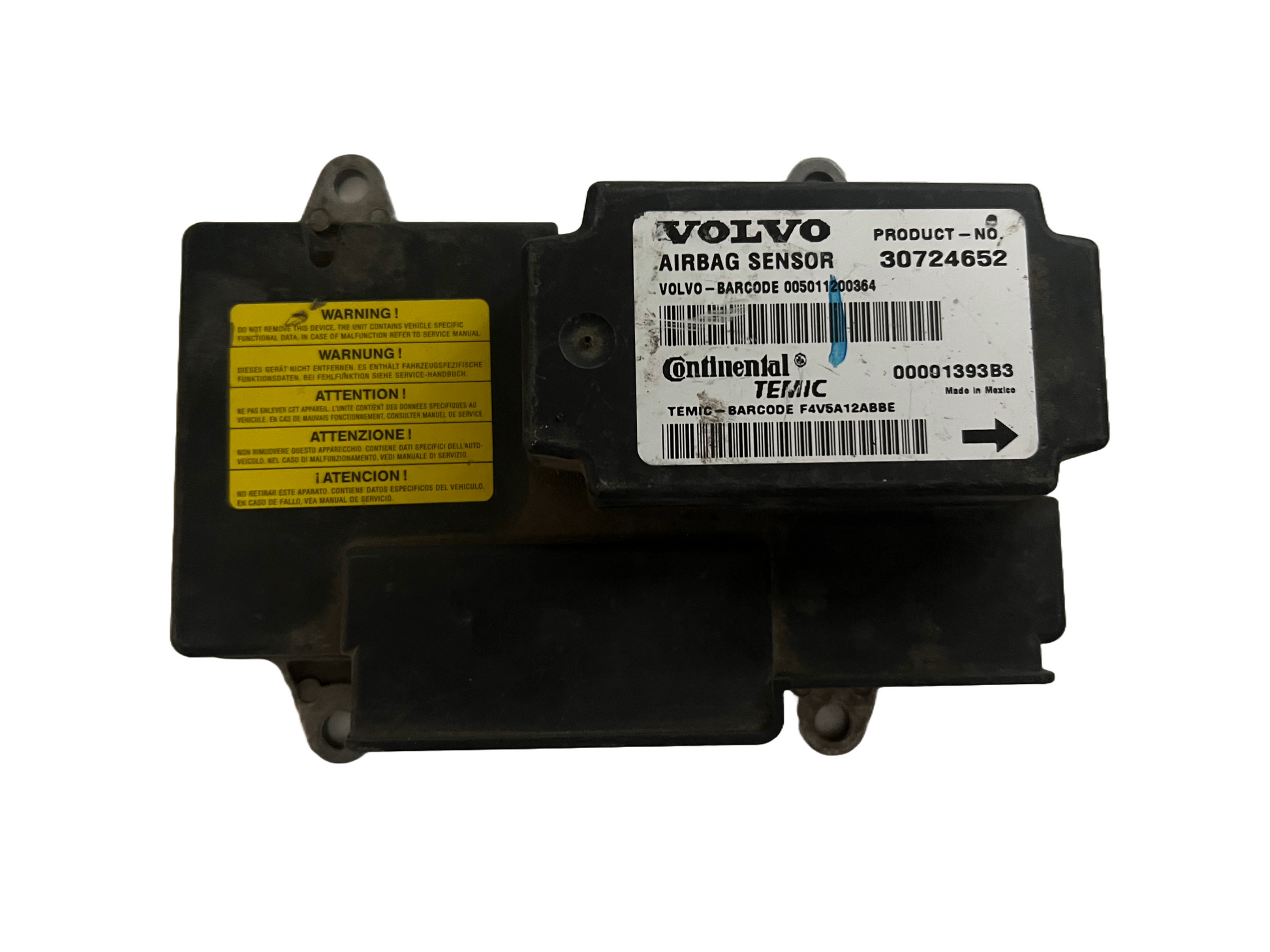 SENSOR DE AIR BAG VOLVO 30724652 - PCR AUTOMOTRIZ