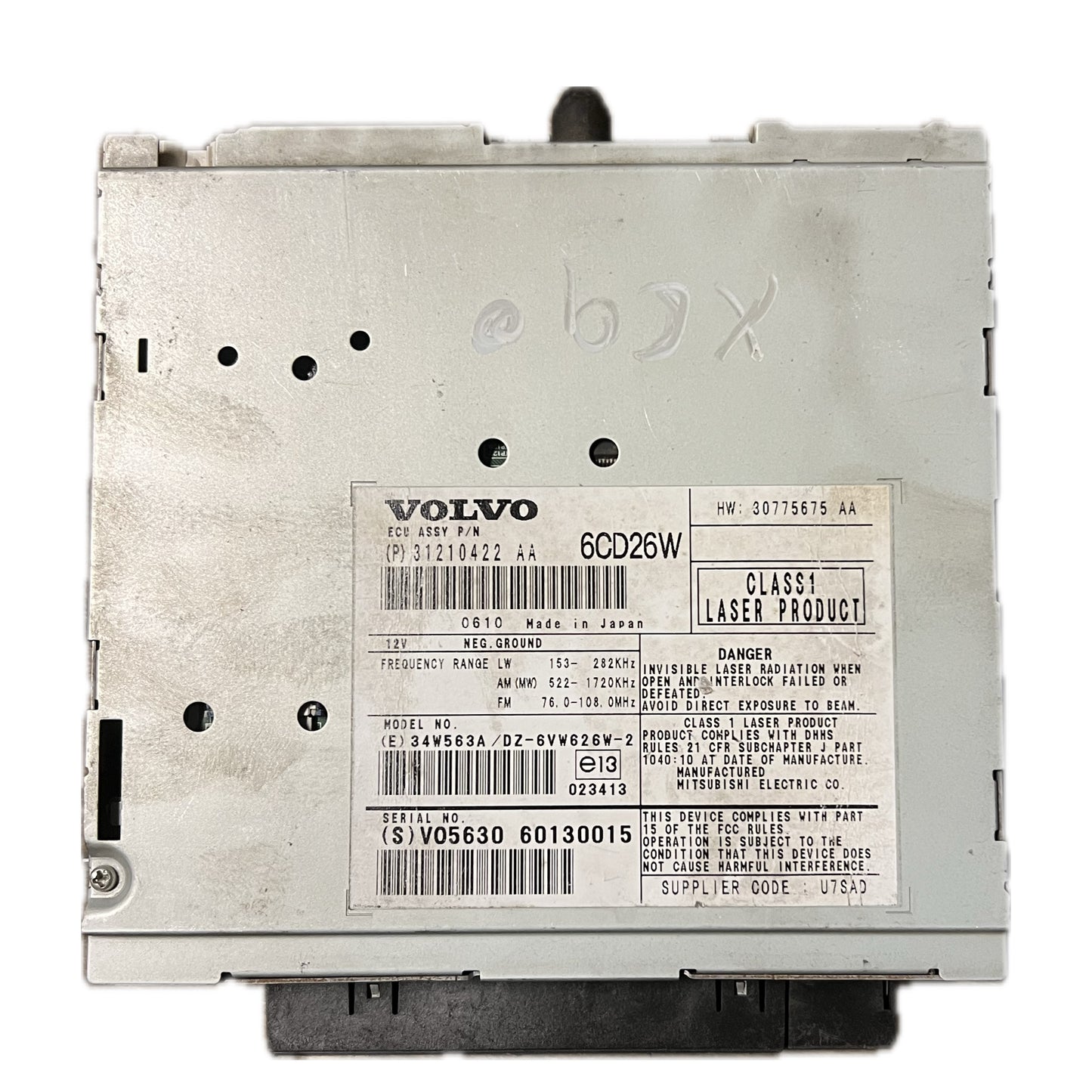 RADIO VOLVO 31210422