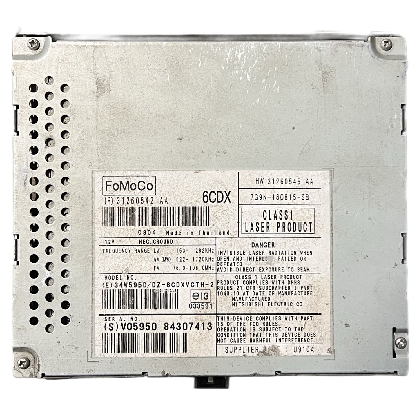 RADIO VOLVO 31260542