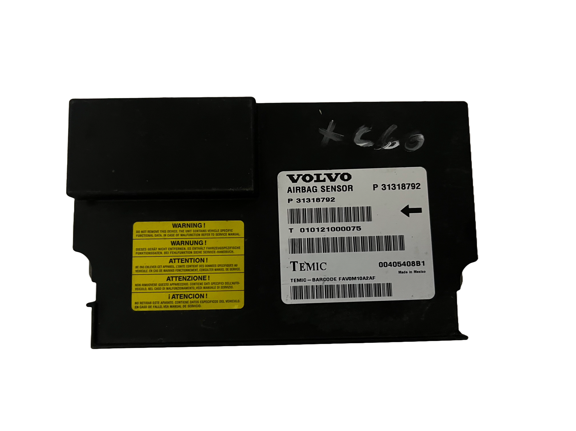 SENSOR DE AIR BAG VOLVO 31318792 - PCR AUTOMOTRIZ