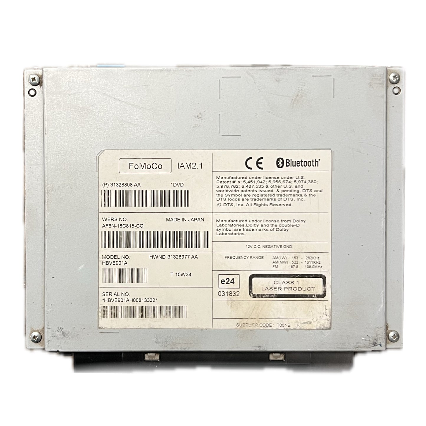 RADIO VOLVO 31328808