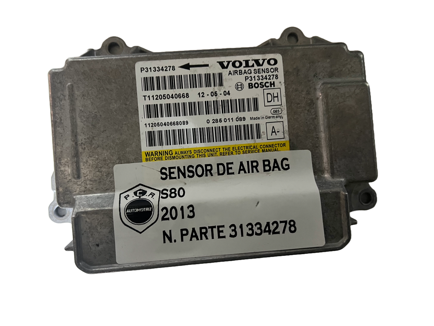 SENSOR DE AIR BAG VOLVO 31334278 - PCR AUTOMOTRIZ
