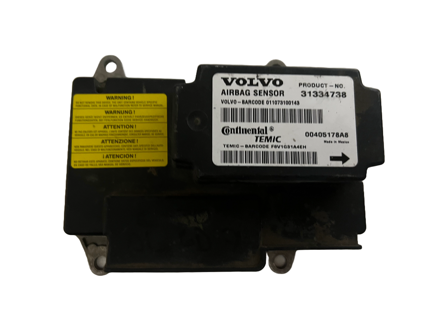 SENSOR DE AIR BAG VOLVO 31334738 - PCR AUTOMOTRIZ