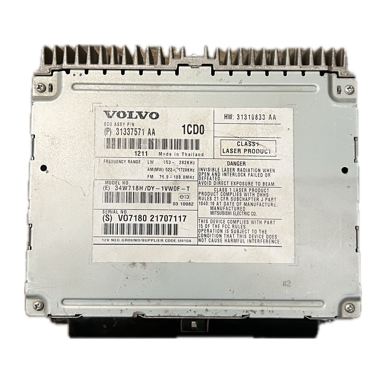 RADIO VOLVO 31337571