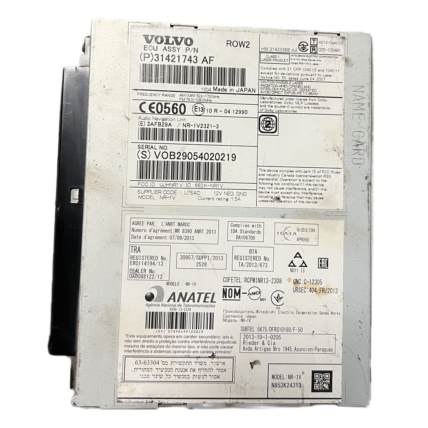 RADIO VOLVO 31421743