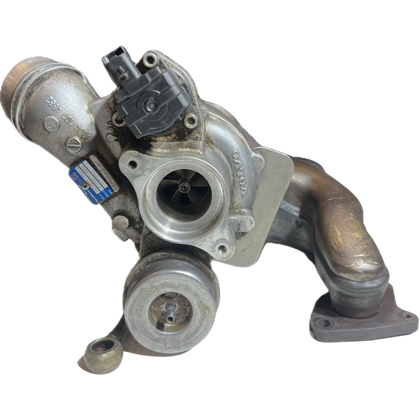 TURBO CON MULTIPLE DE ESCAPE VOLVO MOTOR 2.0 314598415