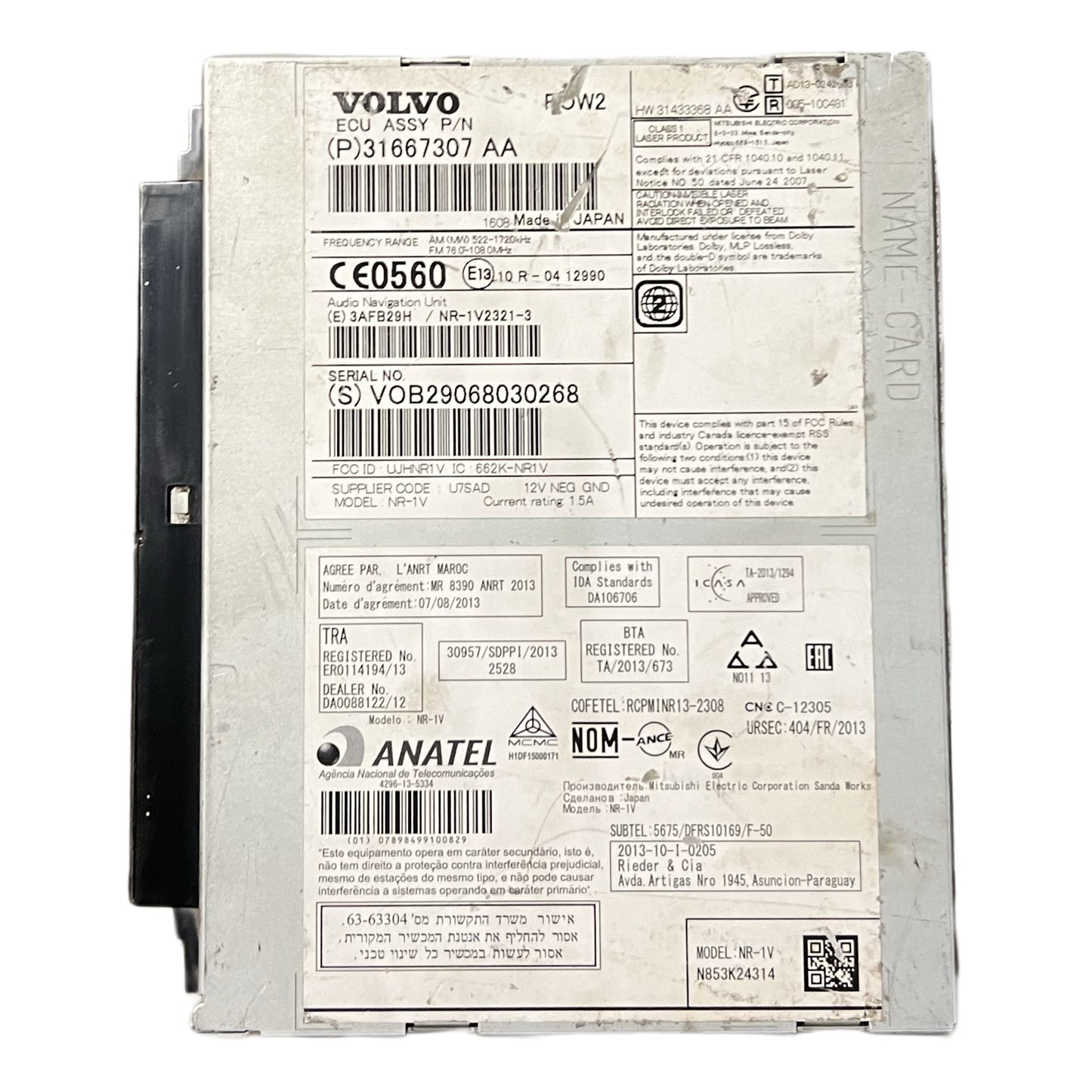 RADIO VOLVO 31667307