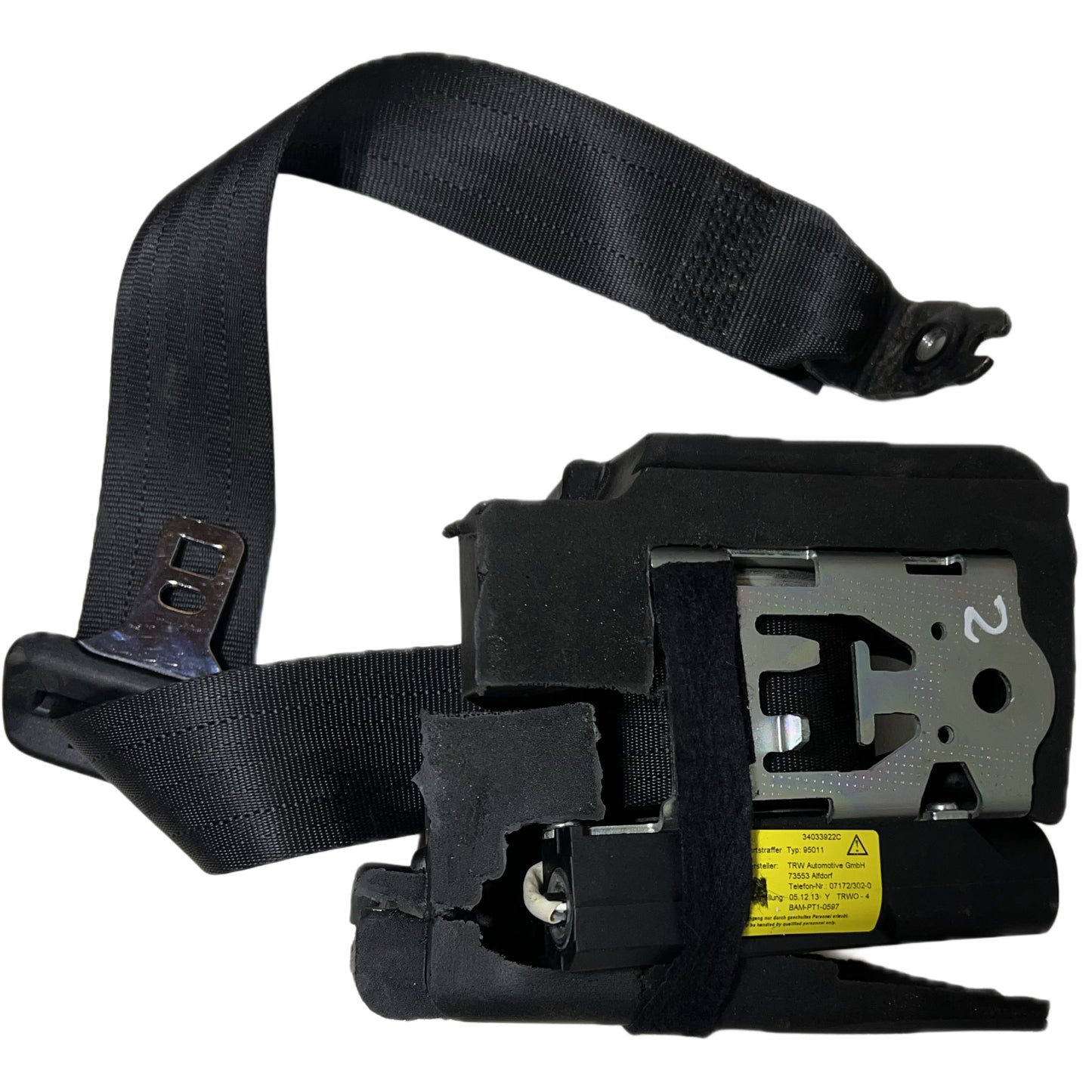 CINTURON VOLVO XC60 TRASERO RH 039818863 DERECHO 2013-2015