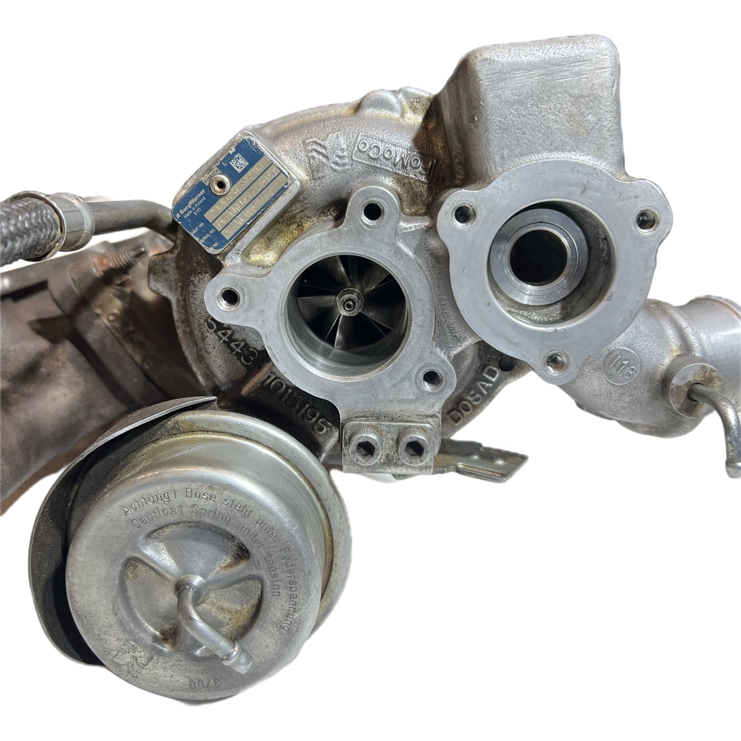 TURBO CON MULTIPLE DE ESCAPE VOLVO MOTOR 1.6 TURBO BENCINERO  54399700131