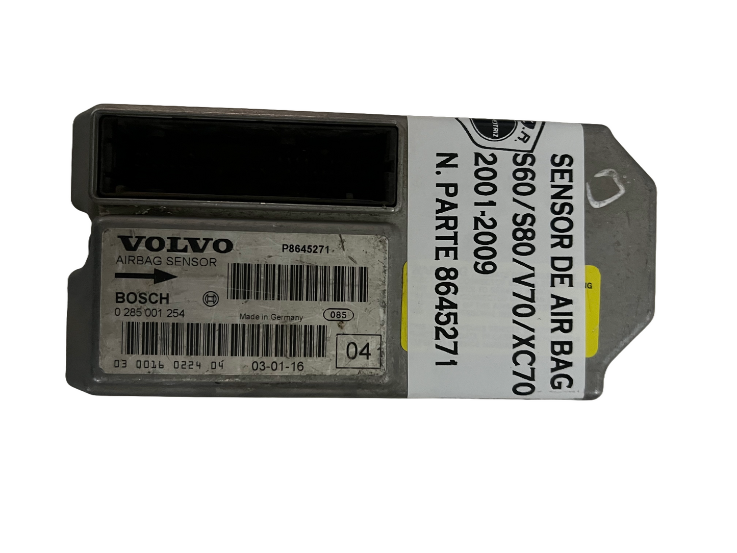 SENSOR DE AIR BAG VOLVO 8645271 - PCR AUTOMOTRIZ
