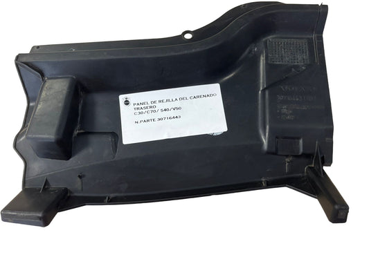 PANEL DE REJILLA DEL CARENADO TRASERO C30/C70/ S40/V50 30716443