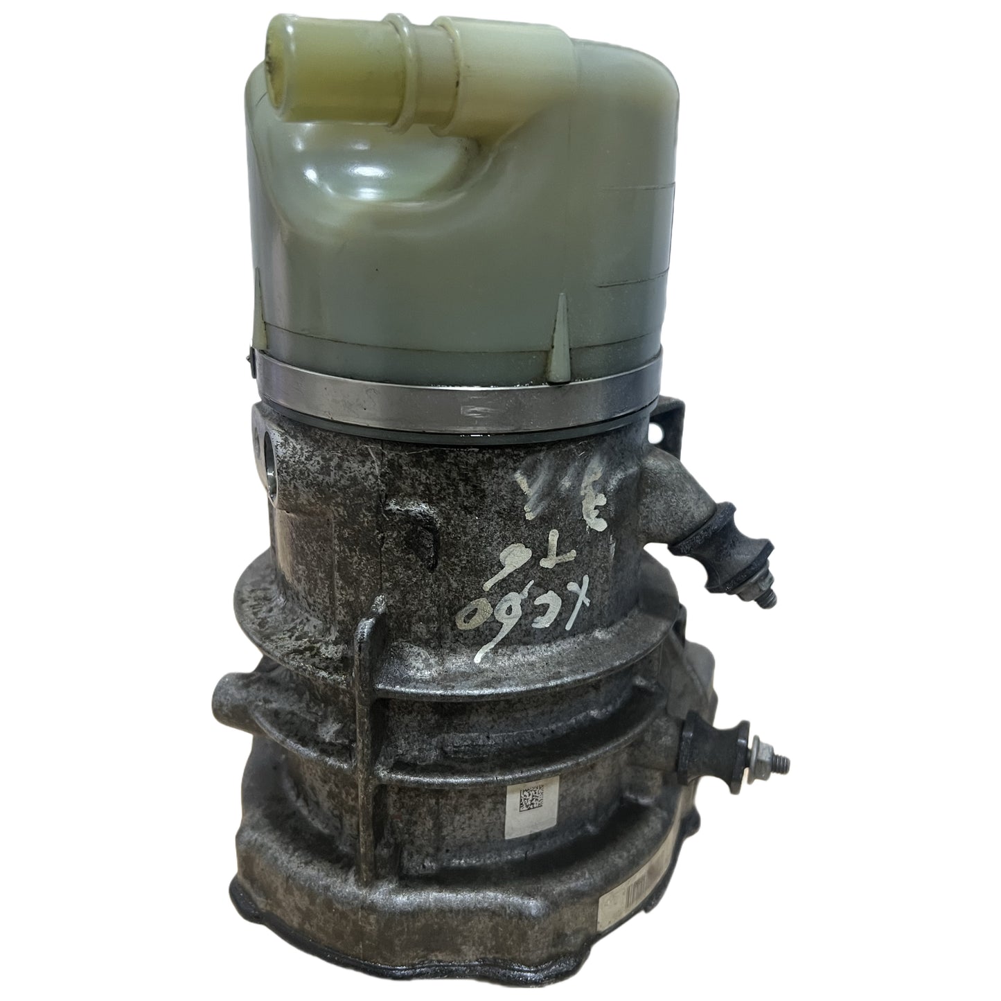 Bomba dirección asistida eléctrica Volvo OEM 31329251 reciclada – conector y etiqueta