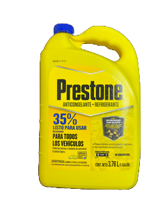 ANTICONGELANTE VOLVO REFRIGERANTE VOLVO PRESTONE 35% - PCR AUTOMOTRIZ
