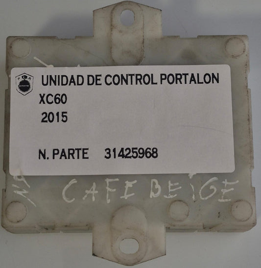UNIDAD DE CONTROL PORTALON XC60 2015 31425968