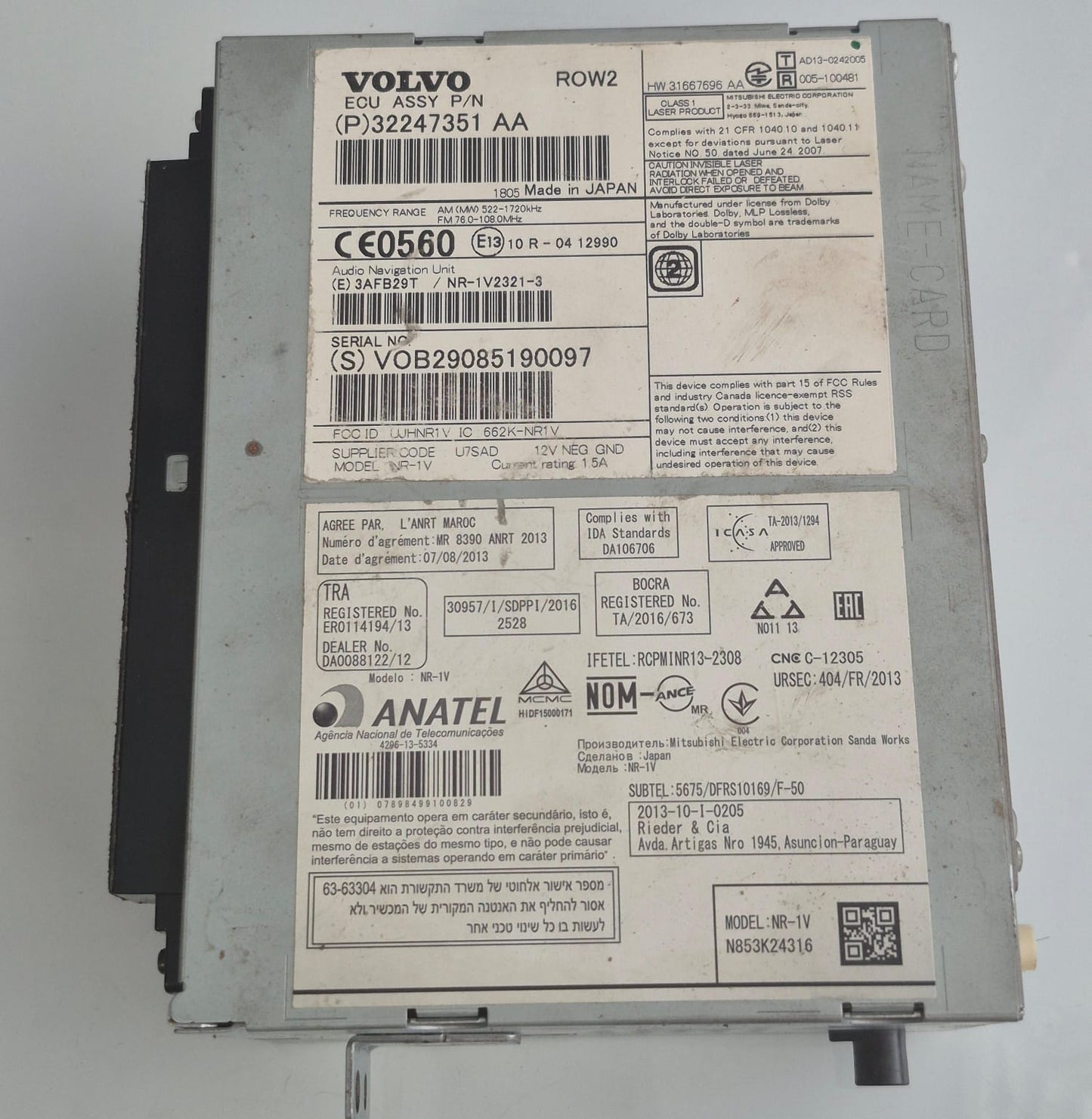 RADIO VOLVO  32247351