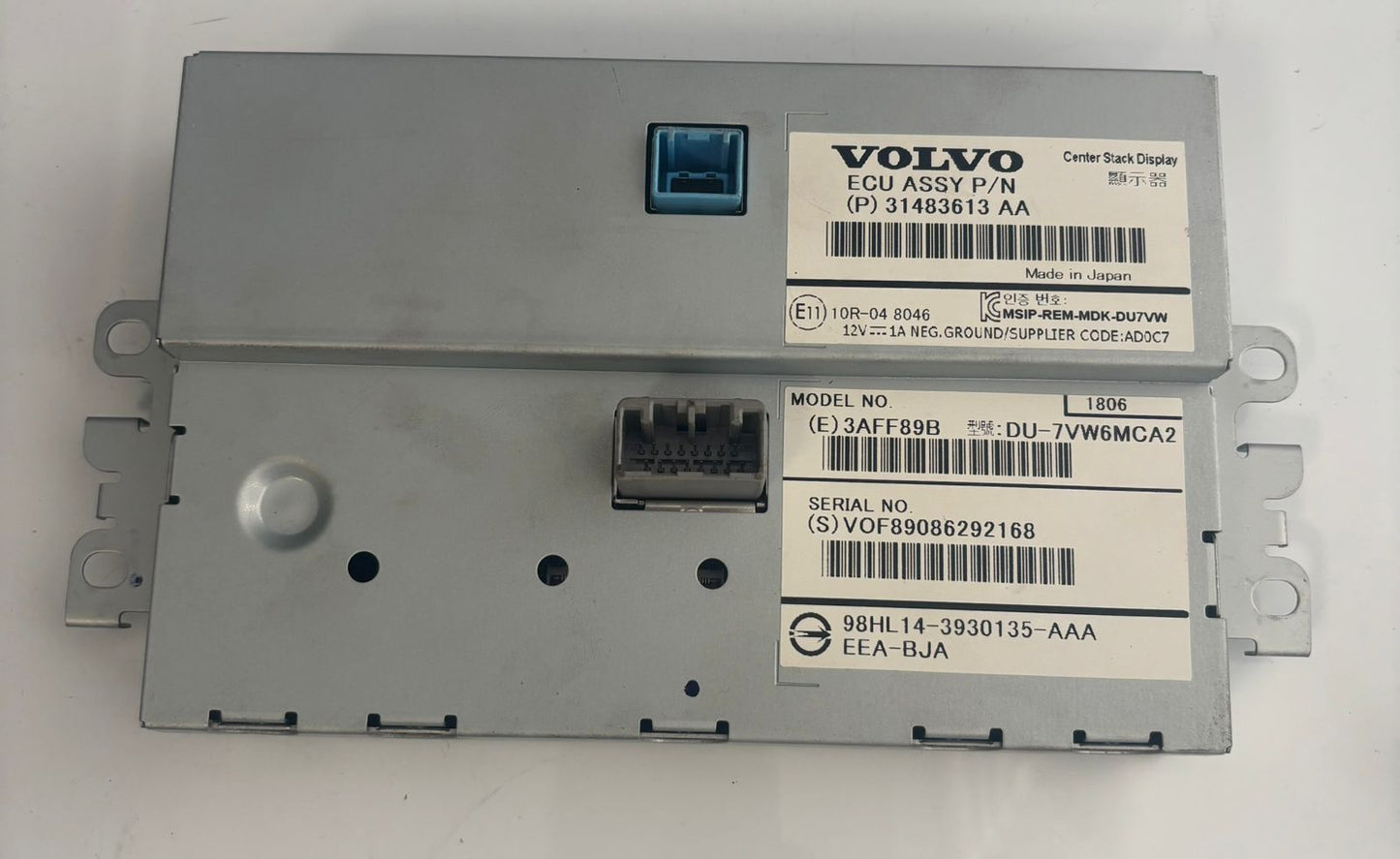 PANTALLA VOLVO 31483613