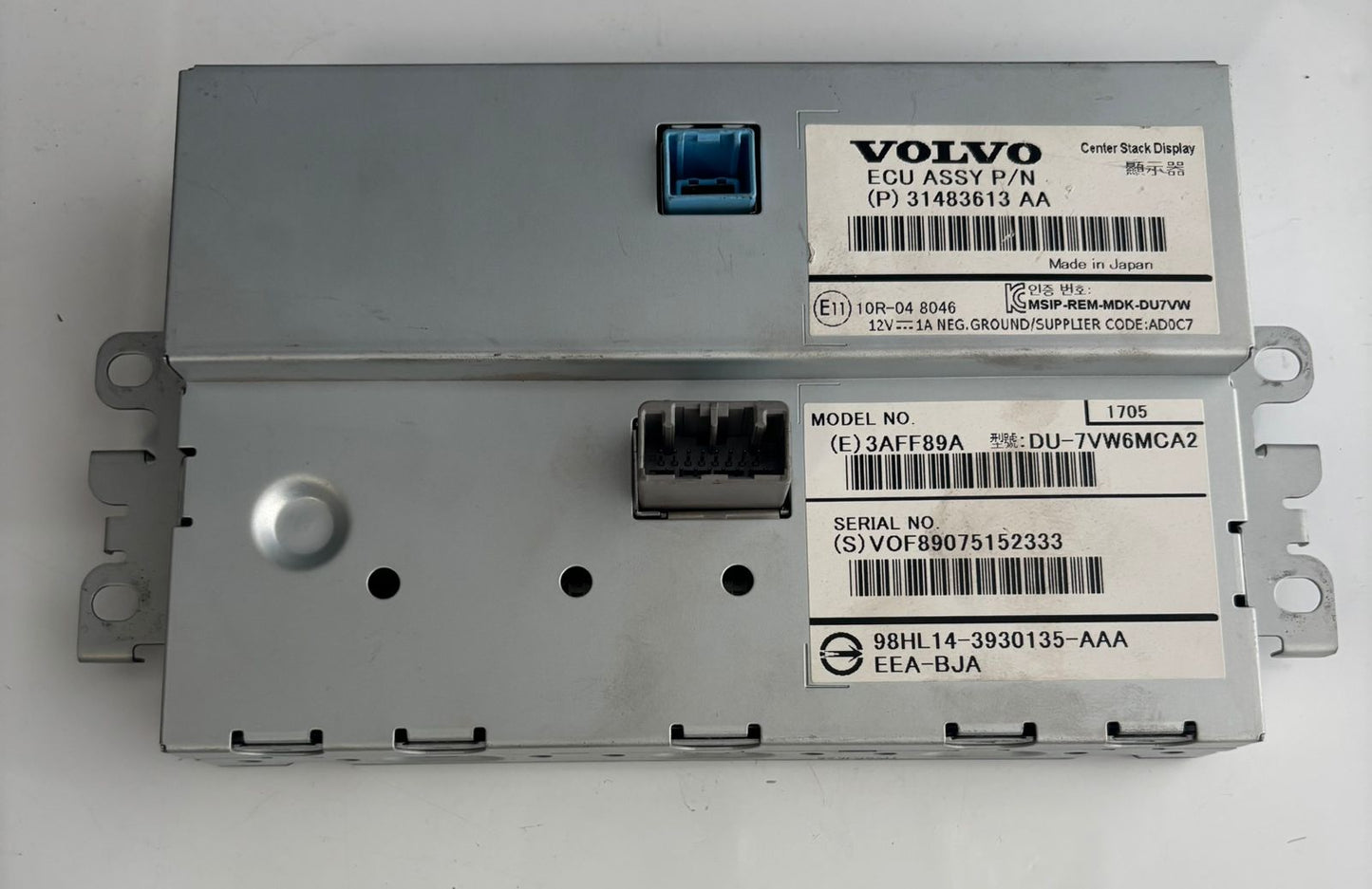 PANTALLA VOLVO 31382065