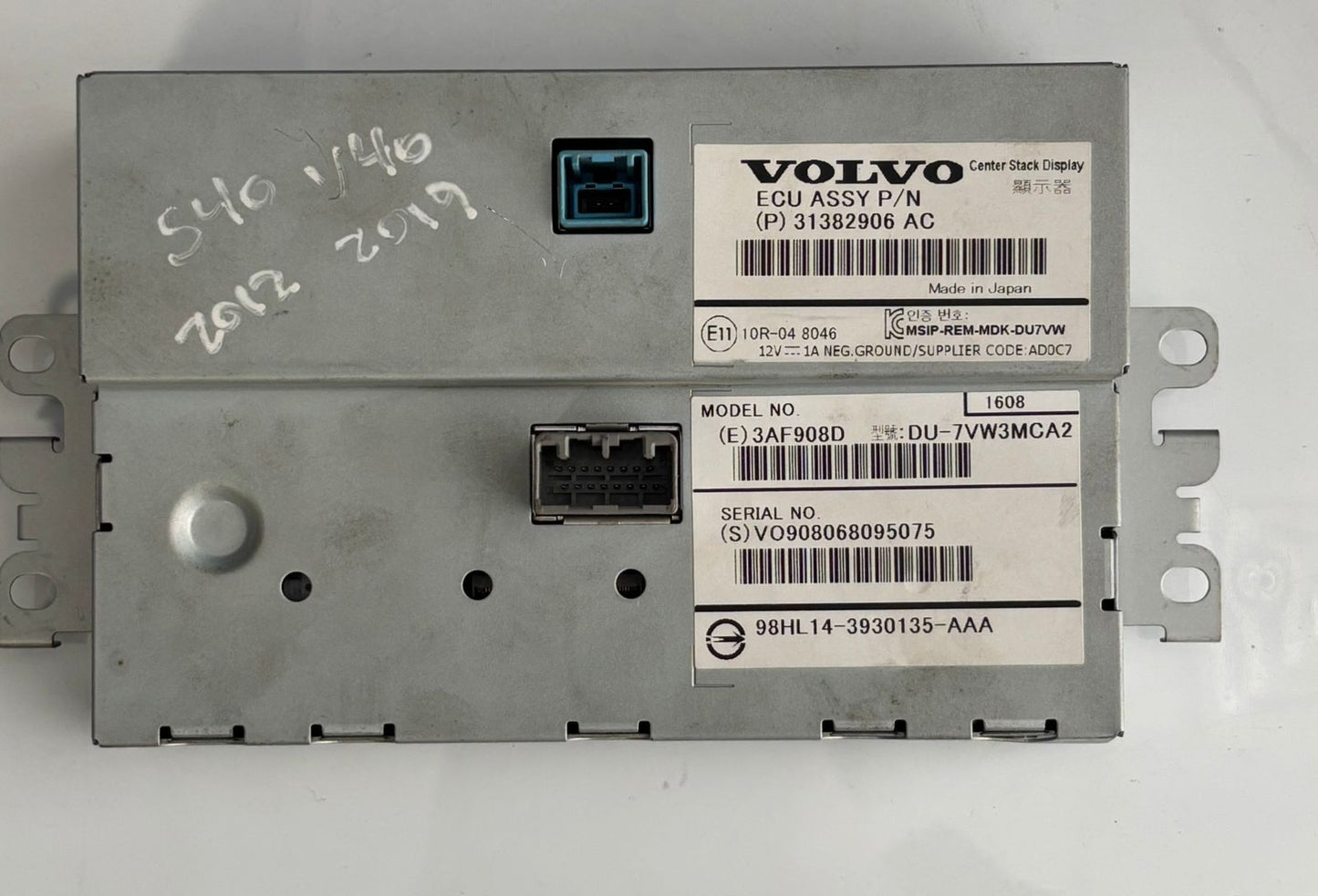 PANTALLA VOLVO S40/ V40  31382906